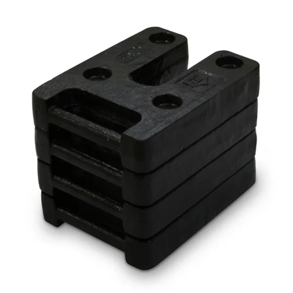 4 ijzeren gewichten van 16 kg voor vouwpartytenten 2x2, 2x3, 2x4, 3x3 en 4x4