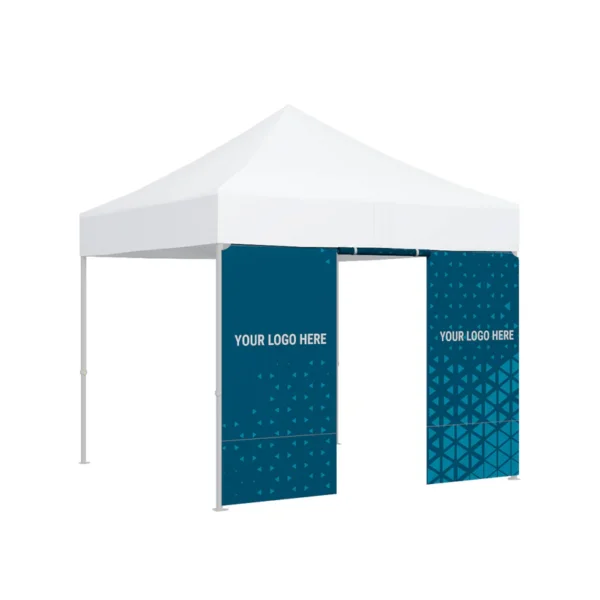Zijwand met een ritsopening en volledige bedrukking: Polyester