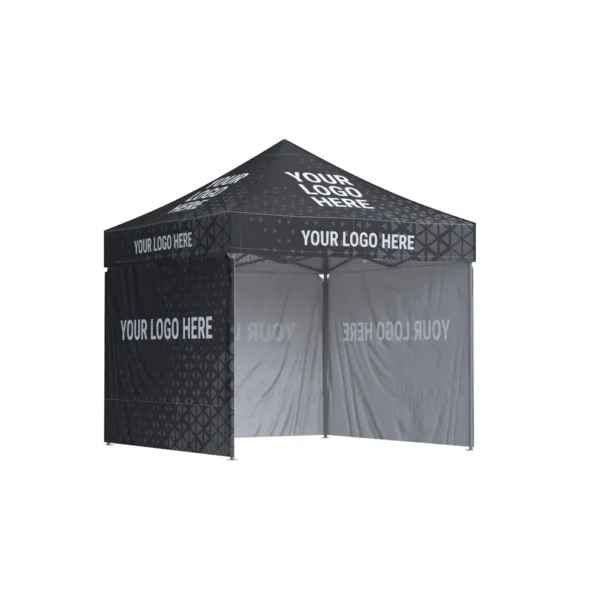 Vouwtent 3x3 Octa Go met eenzijdige bedrukking: Polyester - SET