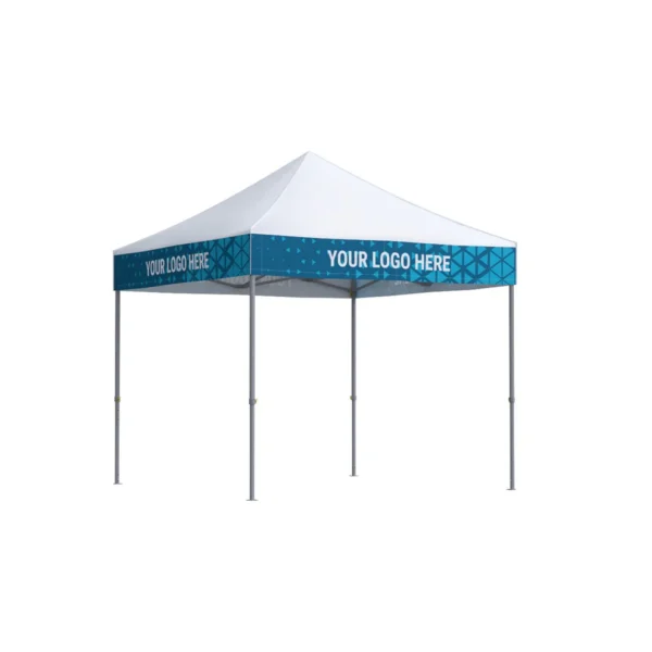 Vouwtent 3x3 Octa Optima II met bedrukking van 4 dakvlakken: Polyester