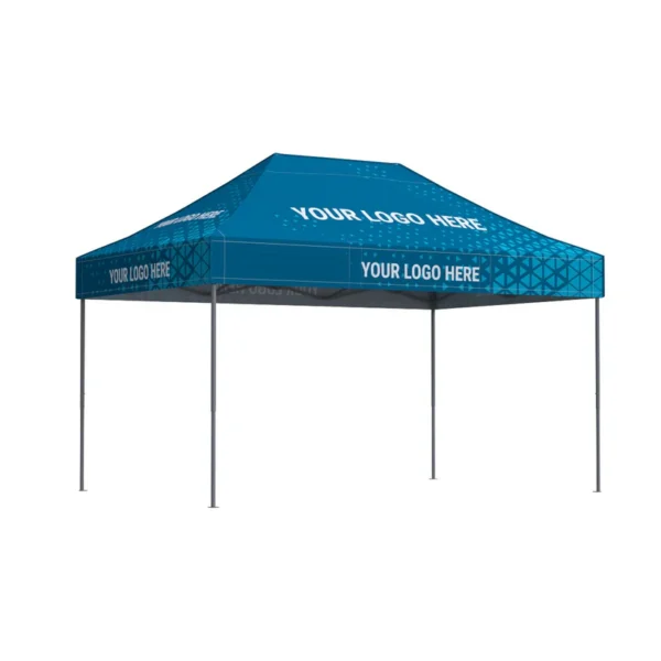 Vouwtent 3x4,5 Octa Optima II met volledige bedrukking: Polyester