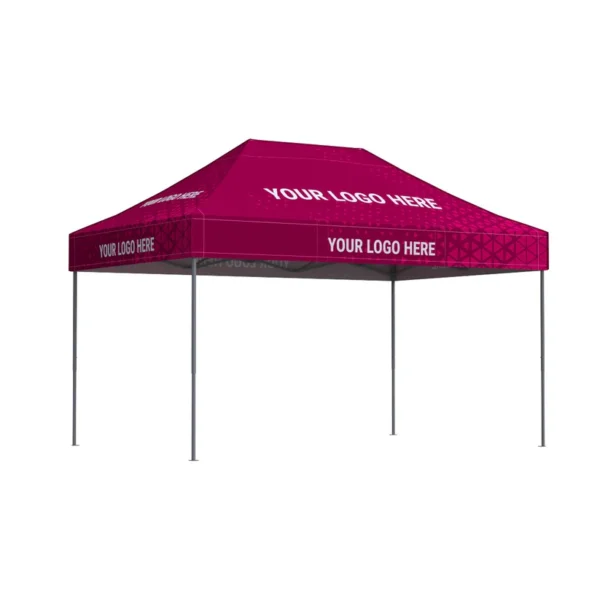 Vouwtent 3x4,5 Octa Pro LED met volledige bedrukking: Polyester
