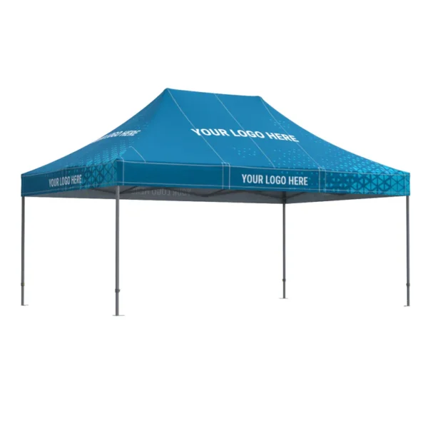 Vouwtent 4x6 Octa Pro met bedrukking: Polyester