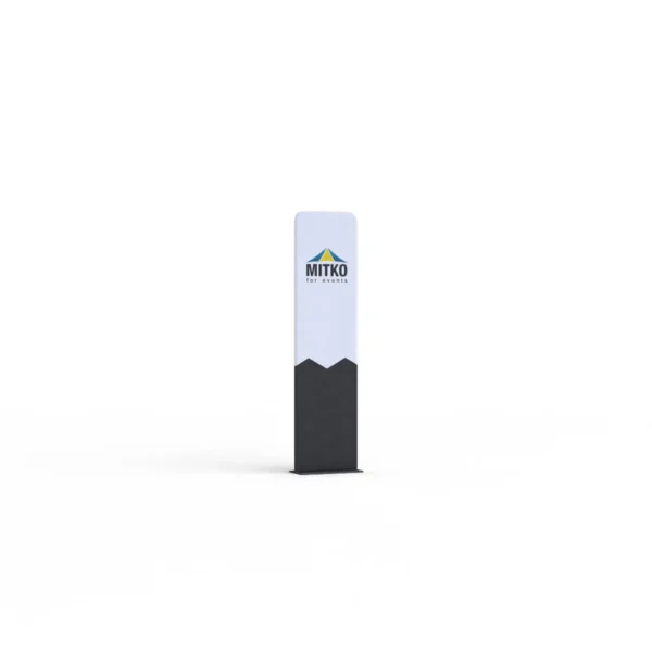 Eenvoudige reclamewand Banner 600 met bedrukking