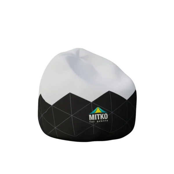 Zitzak L (100 cm) met een willekeurige bedrukking: Polyester