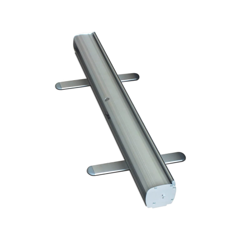 Reclamevlag Flyer XL (90x430 cm) met aluminium mast 12 rollup 4