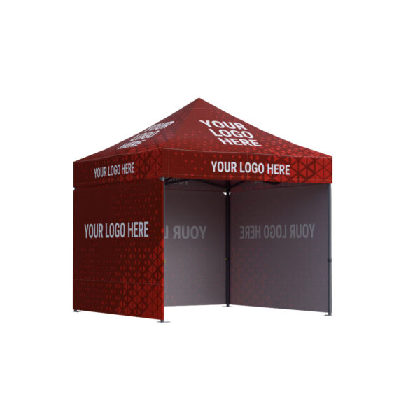 Vouwtent 3x3 Octa Pro LED met eenzijdige bedrukking: Polyester – SET