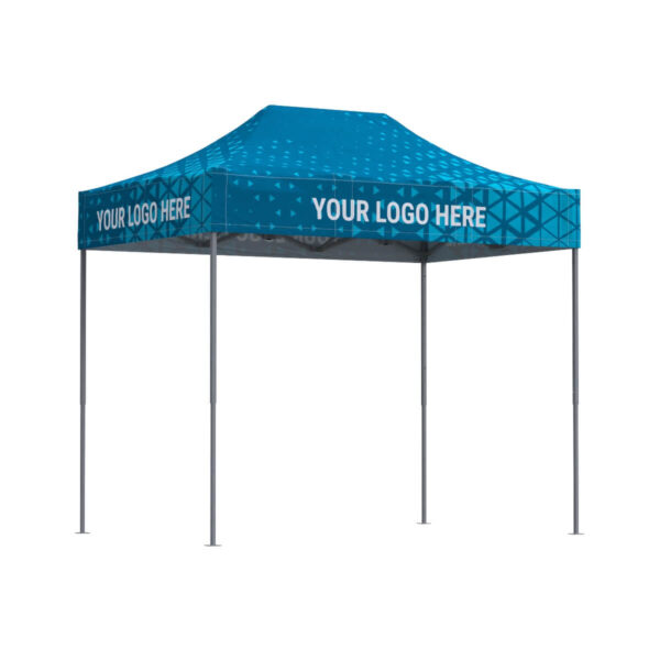 Nůžkový stan 2×3 s potiskem střechy pro firemní branding